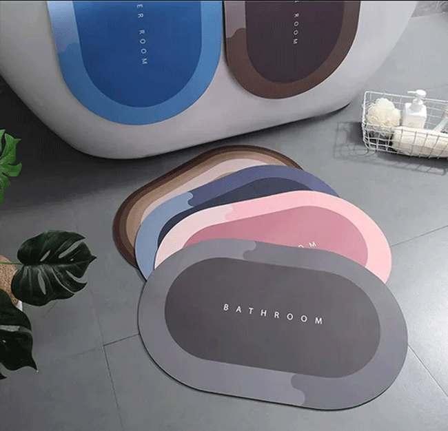 Non Slip China Floor Mat ( 4 Pis )